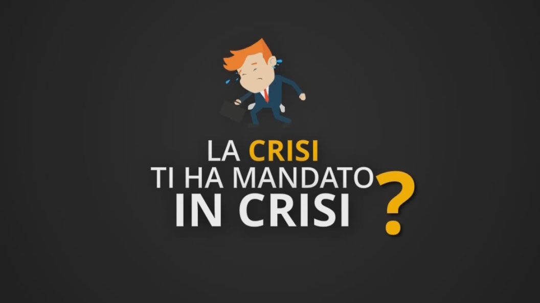 immagine la crisi ti ha mandato in crisi