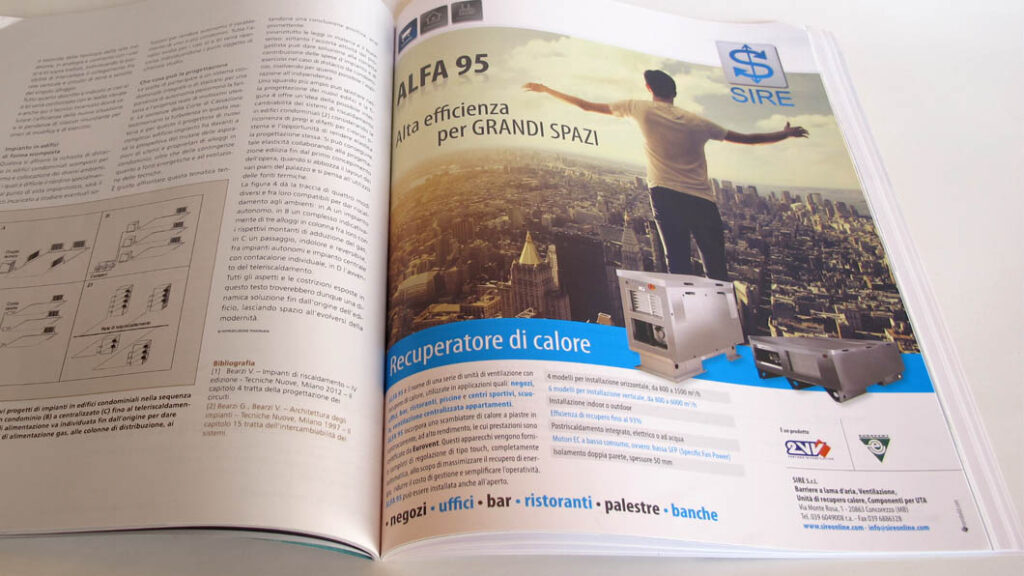 Pagina pubblicitaria Alfa 95