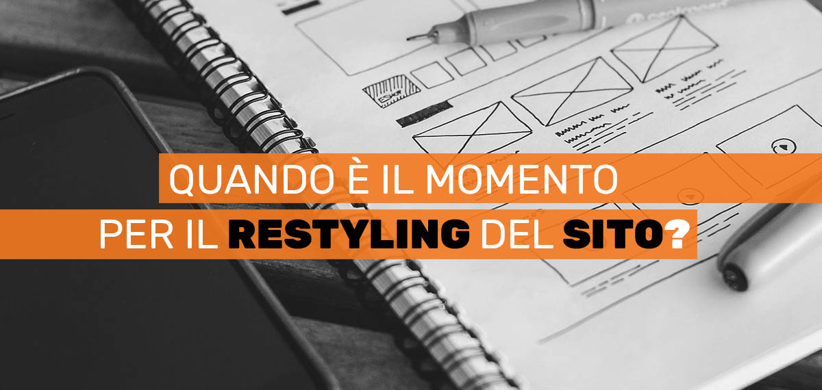 Restyling sito web