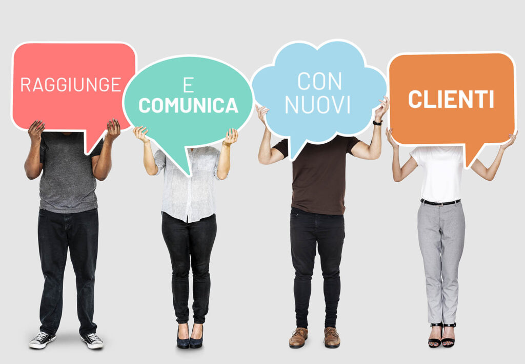 4 Raggiunge e comunica con nuovi clienti