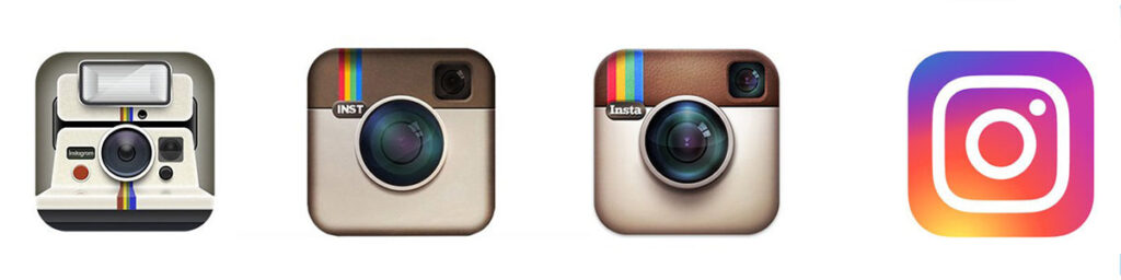 Instagram storia del logo