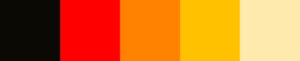 Palette arancione