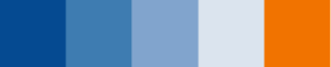 Palette blu